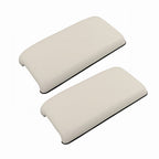 2 × White Seat Bottom Cushion Assembly For Club Car DS Golf Cart 1979-2000.5