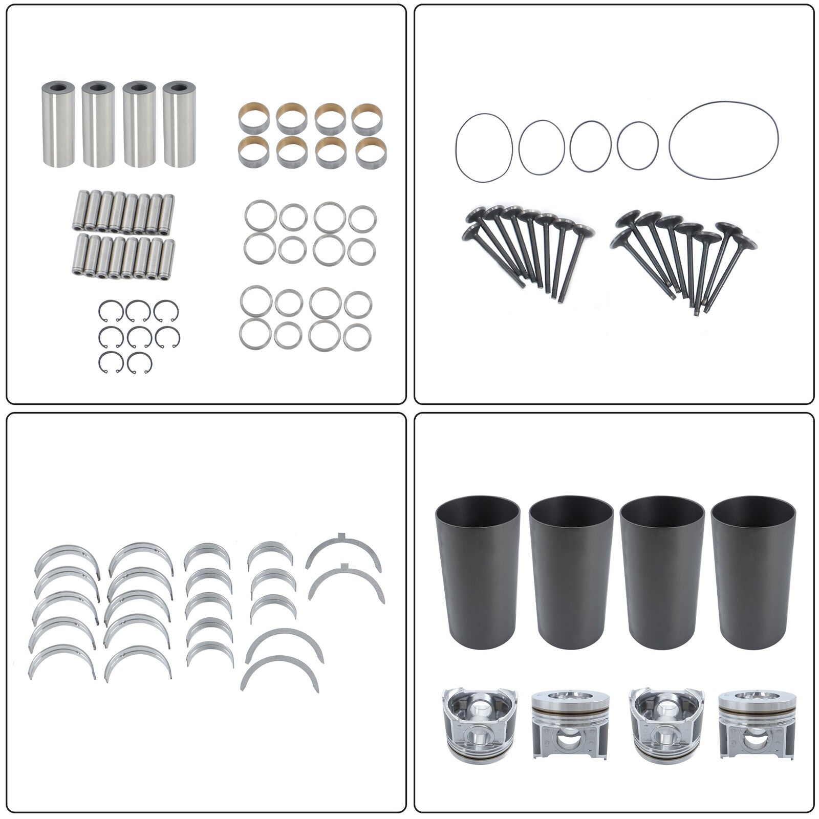 Overhaul Rebuild Kit For Kubota V3800 V3800DI-T V3800T Engine M105S