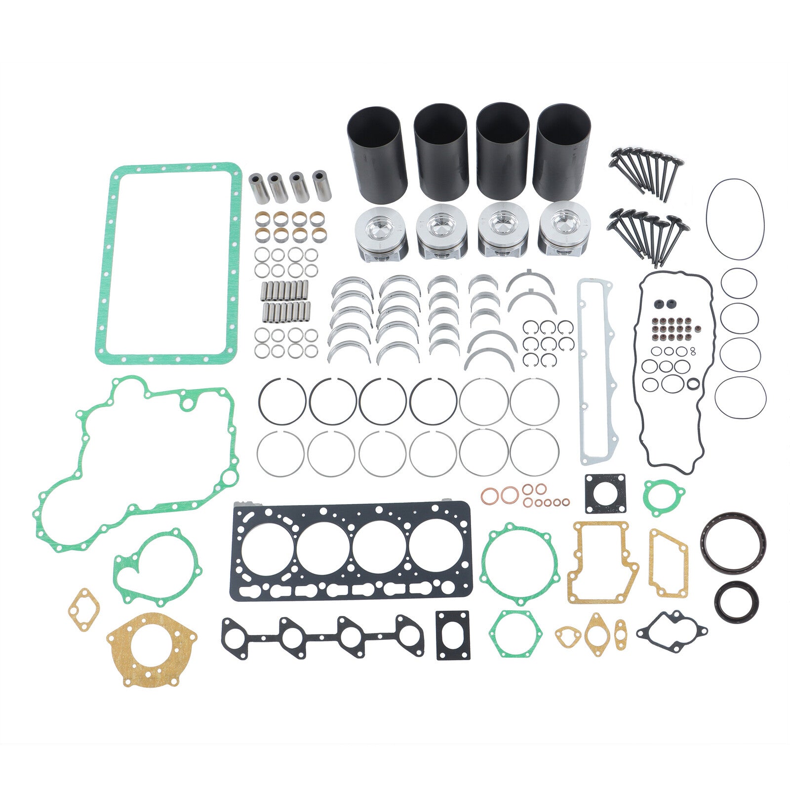 Overhaul Rebuild Kit For Kubota V3800 V3800DI-T V3800T Engine M105S