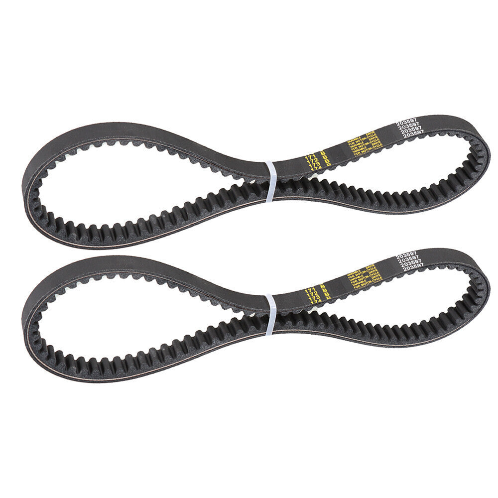 2Pcs Go Kart Drive Belt 203597 For Murray 10042 Comet Torque Converter 37X98