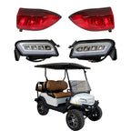 Fit For Club Car Tempo LED Headlight + Tail Light Kit 2018-+ Golf Carts