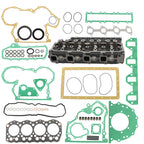 New Complete Cylinder Head Assembly & Full Gasket Set For Mitsubishi S4S Engine
