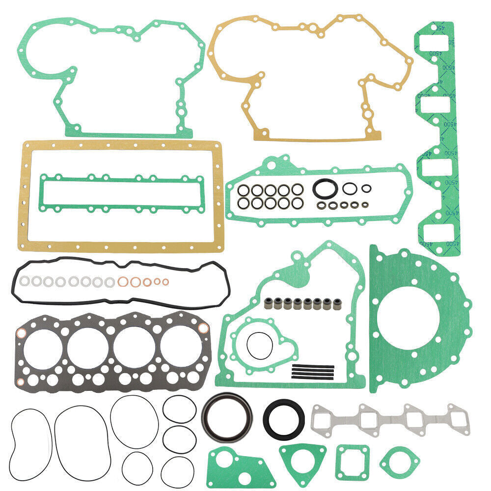 New Complete Cylinder Head Assembly & Full Gasket Set For Mitsubishi S4S Engine