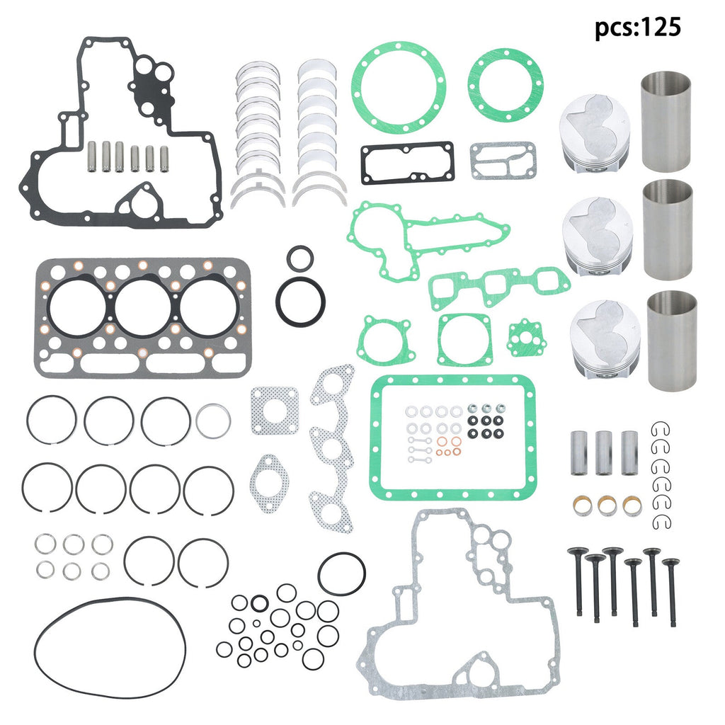 D1403 Engine Rebuild Kit For Kubota L2500 L2500DT L2500F L2600 L2600F Tractor