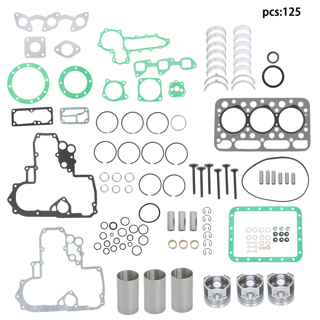 D1403 Engine Rebuild Kit For Kubota L2500 L2500DT L2500F L2600 L2600F Tractor