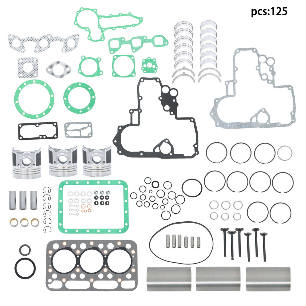 D1403 Engine Rebuild Kit For Kubota L2500 L2500DT L2500F L2600 L2600F Tractor