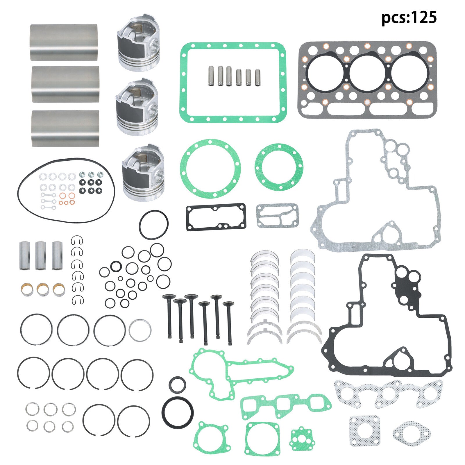 D1403 Engine Rebuild Kit For Kubota L2500 L2500DT L2500F L2600 L2600F Tractor