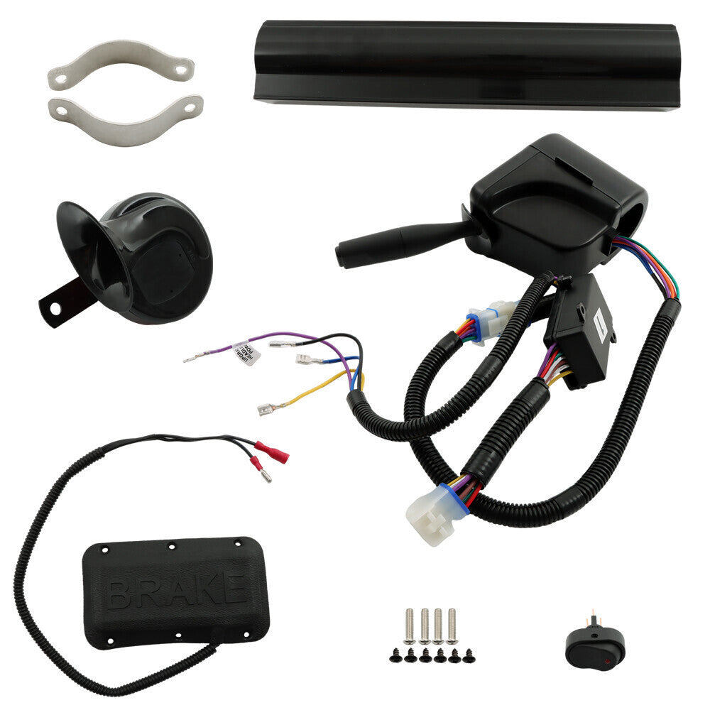 For Golf Cart LED 12V Light Turn Signal Kit With Horn Brake Hazard Light Switch