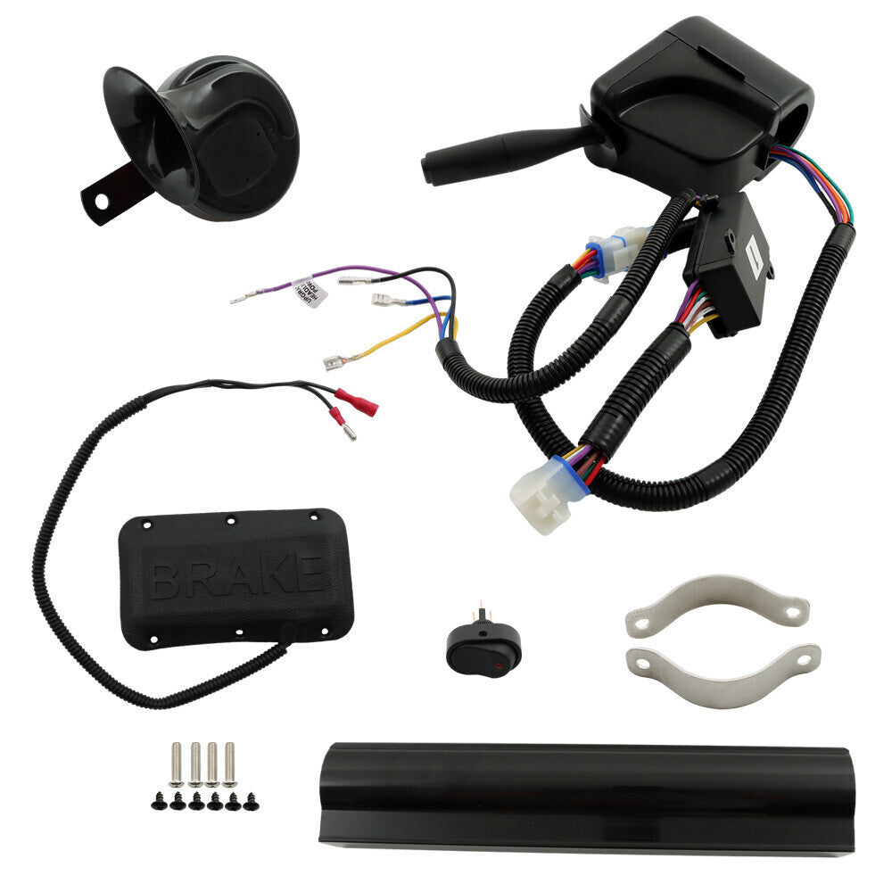 For Golf Cart LED 12V Light Turn Signal Kit With Horn Brake Hazard Light Switch