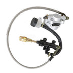 Go Kart Golf Cart ATV Caliper Master Cylinder Rear Hydraulic Brake Assembly USA