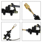 Go Kart Golf Cart ATV Caliper Master Cylinder Rear Hydraulic Brake Assembly USA