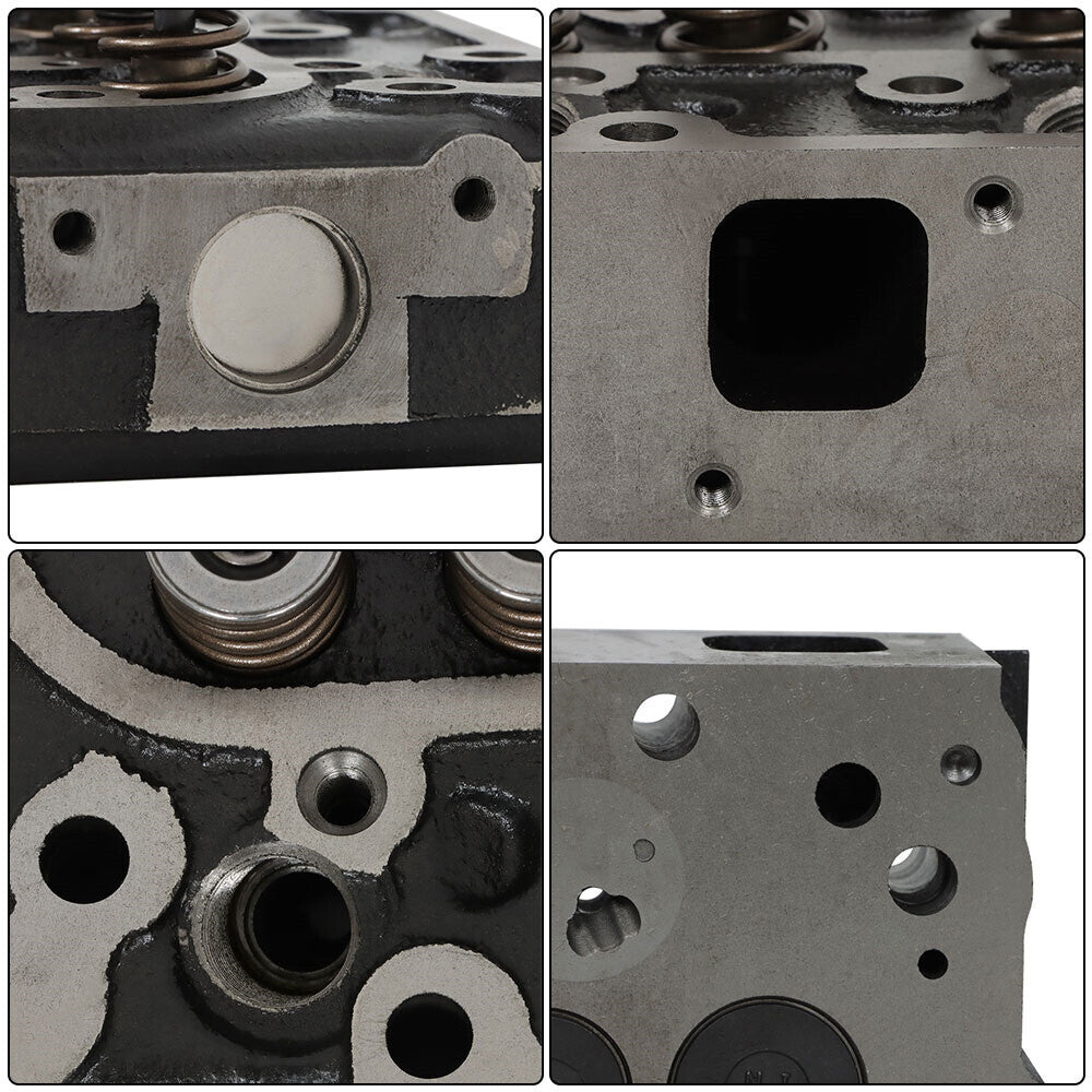 Complete Cylinder Head & Full Gasket Kit For Kubota V1505 Tractor  B3300S