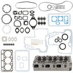 For Kubota D950 D850 Engine Complete Cylinder Head w/ Valves + Full Gasket Kit
