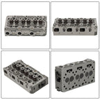 For Kubota D950 D850 Engine Complete Cylinder Head w/ Valves + Full Gasket Kit