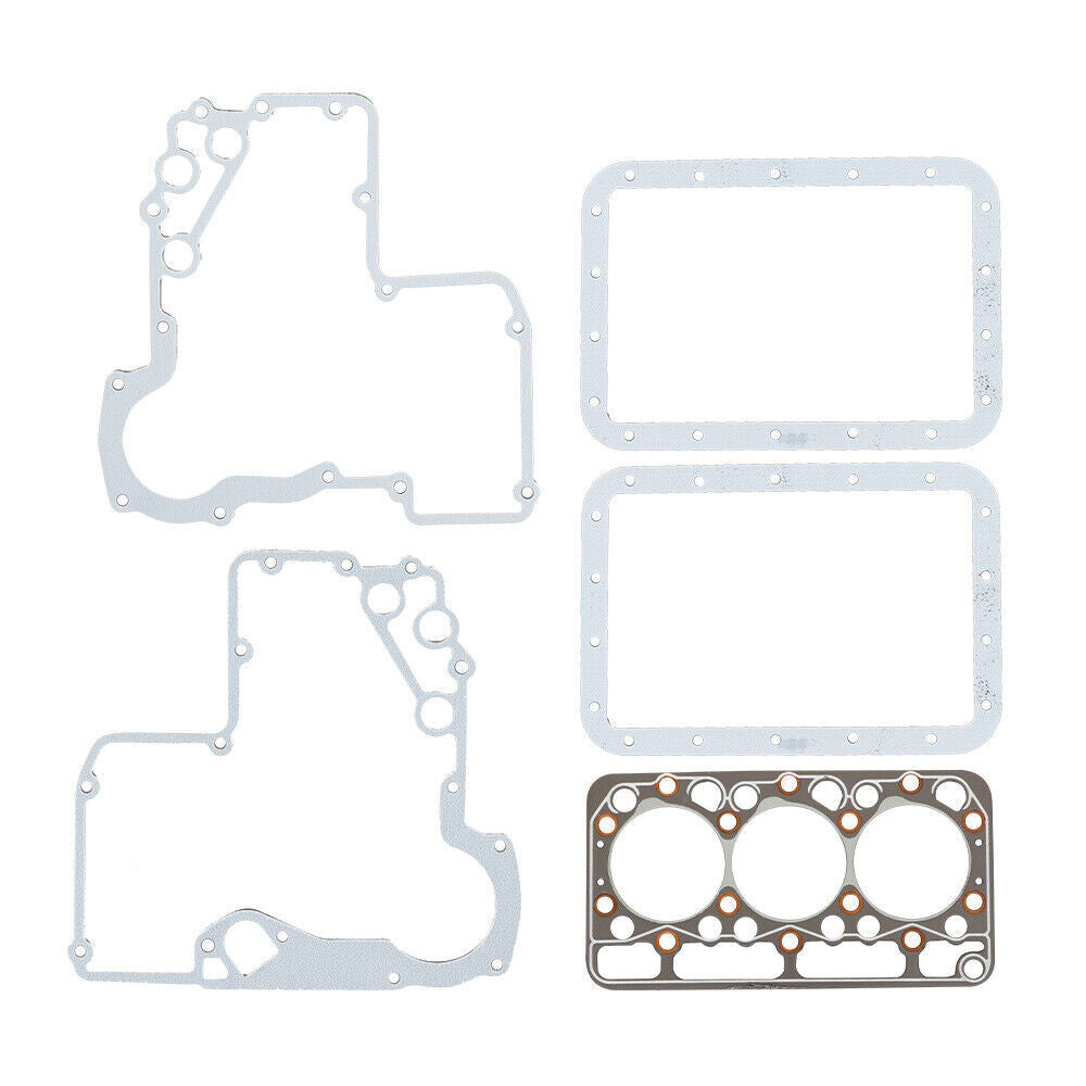 For Kubota D950 D850 Engine Complete Cylinder Head w/ Valves + Full Gasket Kit