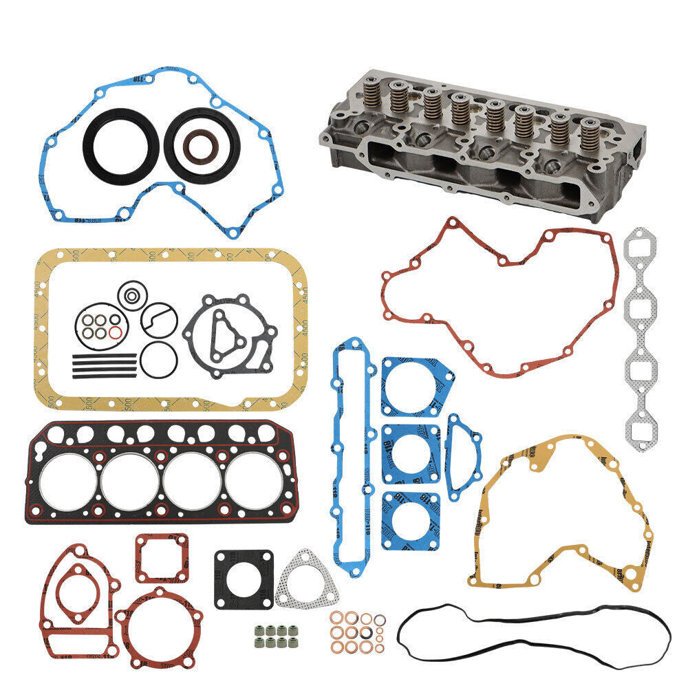 For Mitsubishi S4L S4L2 Engine Complete Cylinder Head Assy & Full Gasket Set