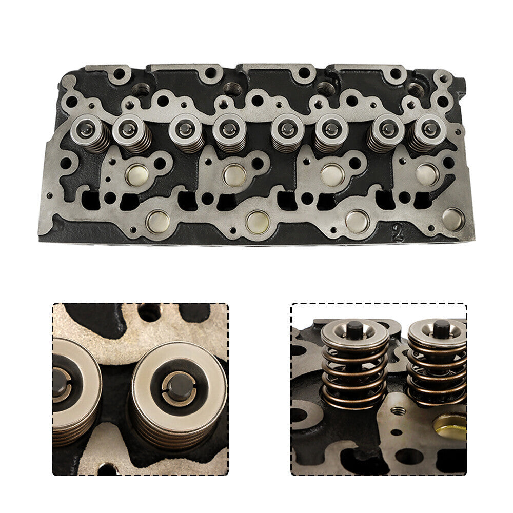 New Complete Cylinder Head For Kubota V2403 Engine 1G855-03042 1G916-03040