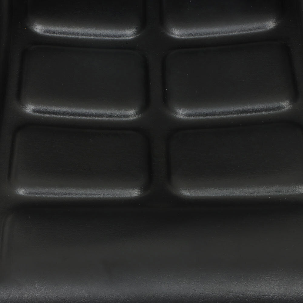 Universal Forklift Seat PVC Tractor Seat Foldable W/ Armrests & Safety Switch