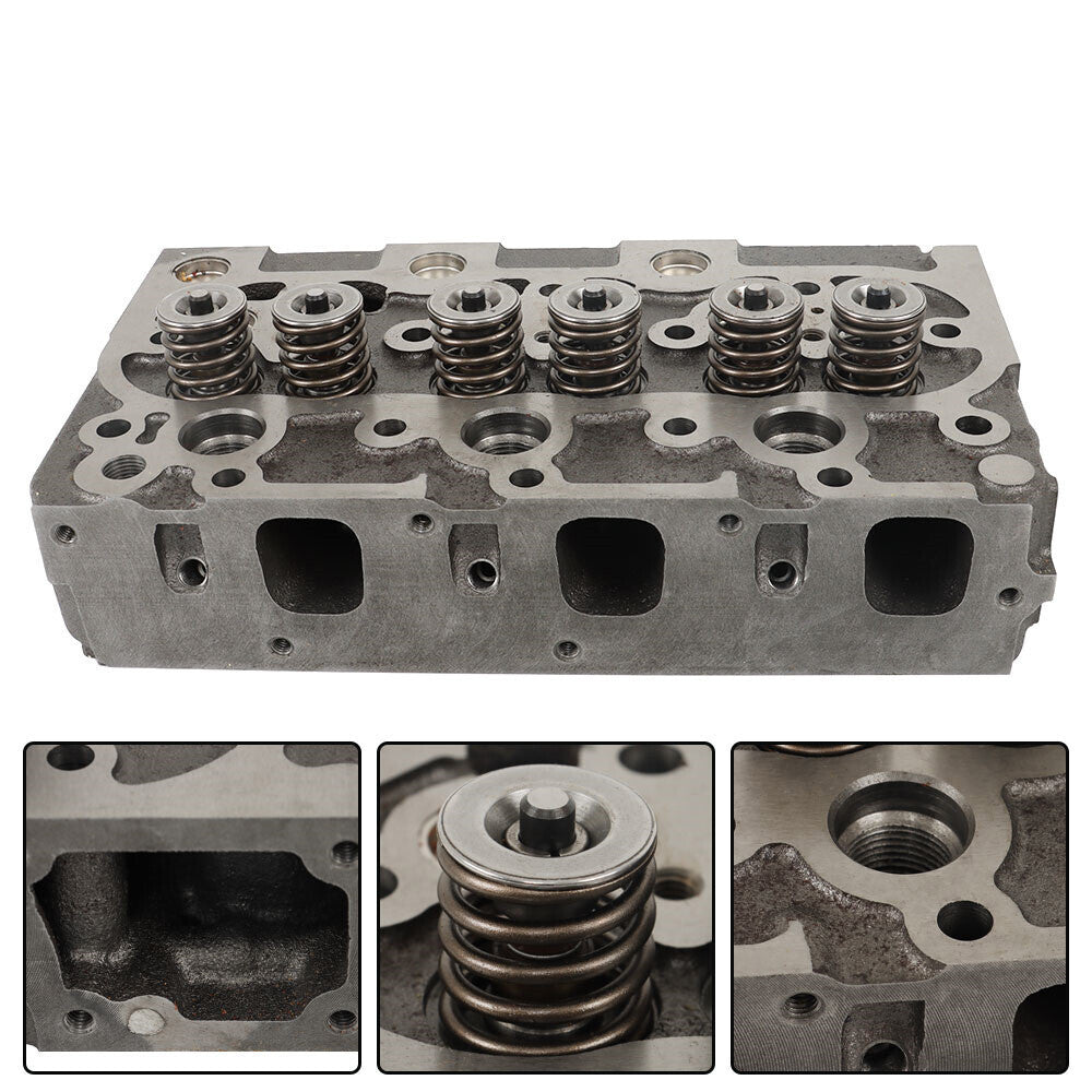 D1402 Complete Cylinder Head For Kubota Bobcat 643 Skid Steer Loader 1552103044