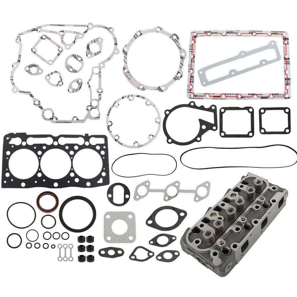 RTV1100 RTV1100CW9 RTV1140CPX Complete Cylinder Head+Gasket D1105 For Kubota