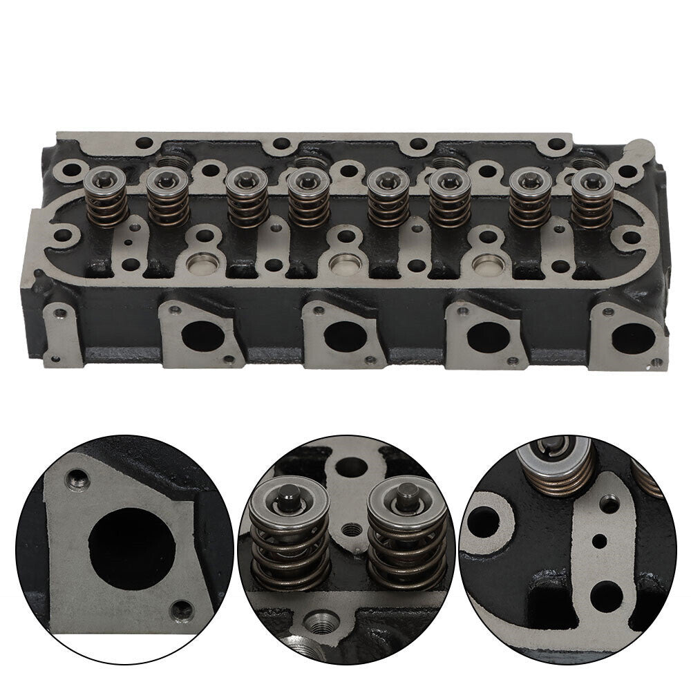 New Complete Cylinder Head & Full Gasket Kit For Kubota V1505 Tractor B2910HSD