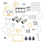 D662 For Kubota Rebuild Overhaul Kit With Gasket Set Bearing&Valve Train Engine