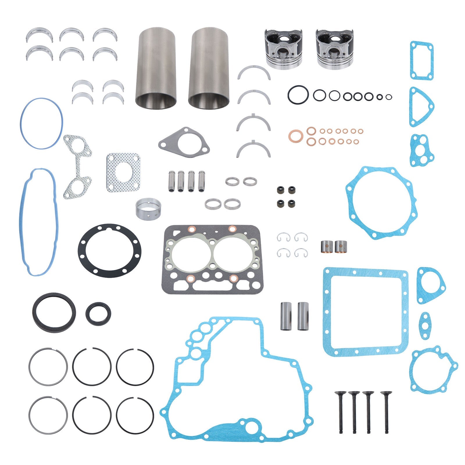 Z482 Engine Overhaul Rebuild Kit STD With Liner For KUBOTA T1600H Tractor
