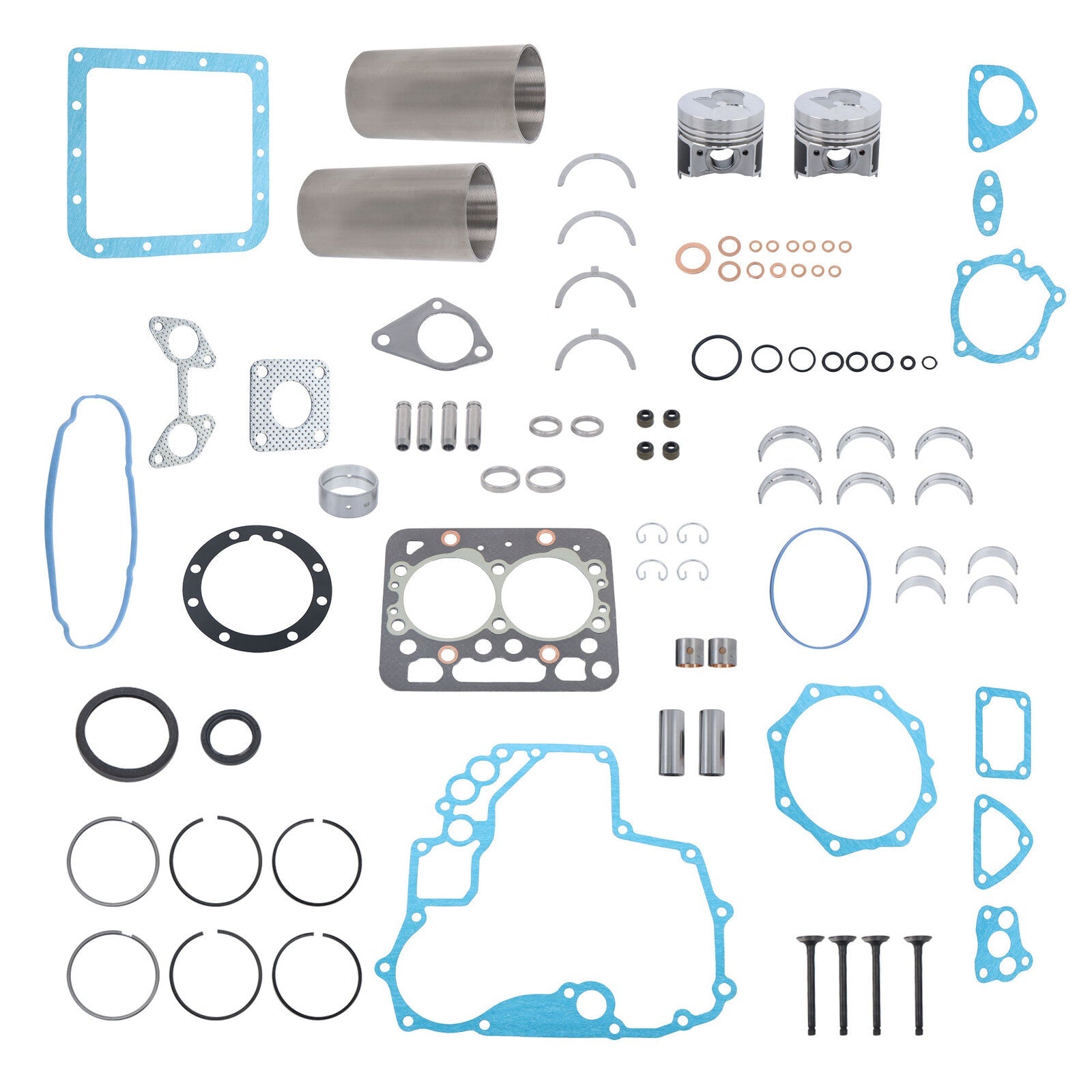 Z482 Engine Overhaul Rebuild Kit STD With Liner For KUBOTA T1600H Tractor
