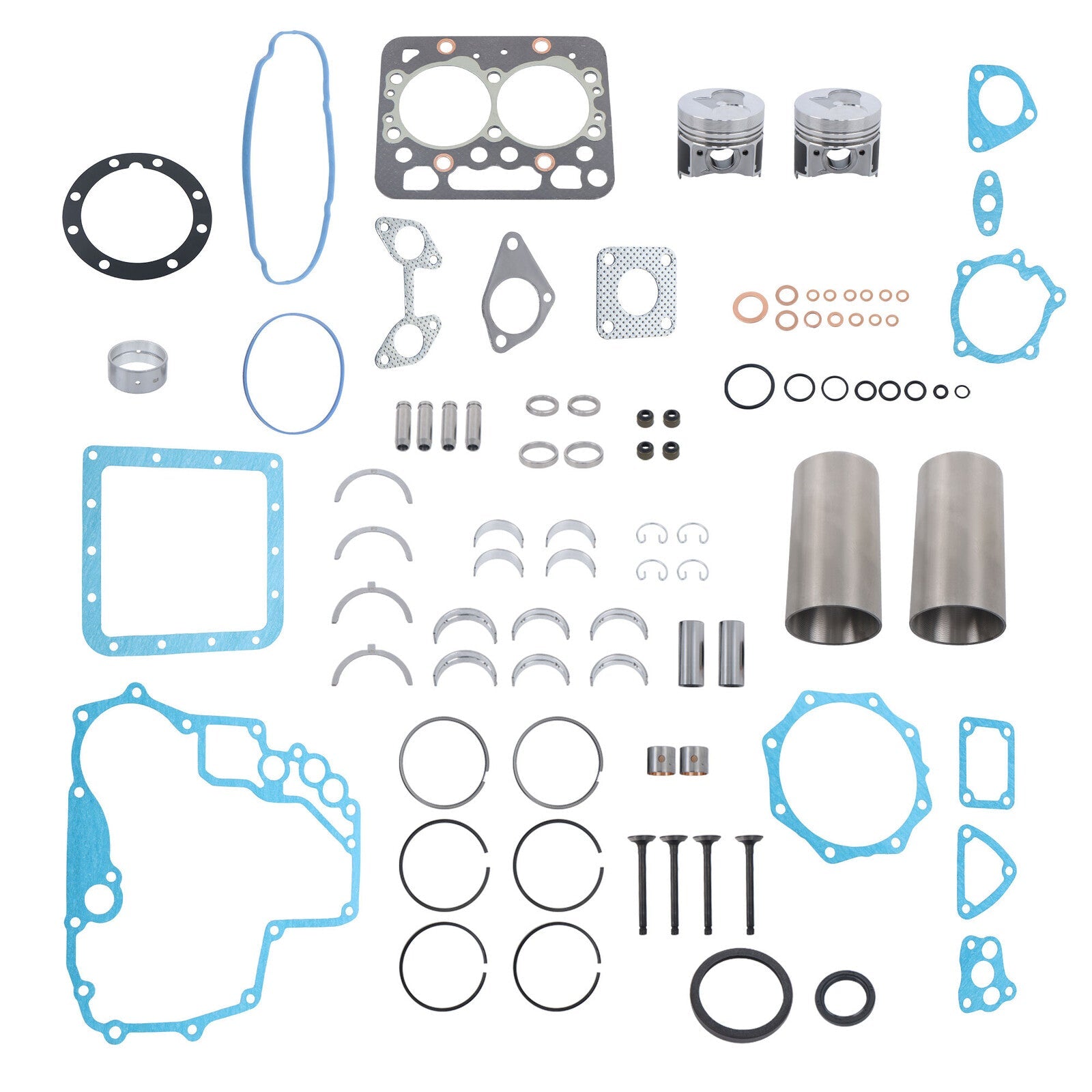 Z482 Engine Overhaul Rebuild Kit STD With Liner For KUBOTA T1600H Tractor