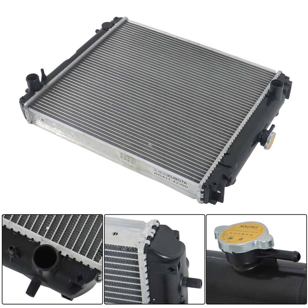 RD411-42300 Radiator For Kubota KX121-3S KX161-3 U50-3 U45-3ST U45-3 Excavator
