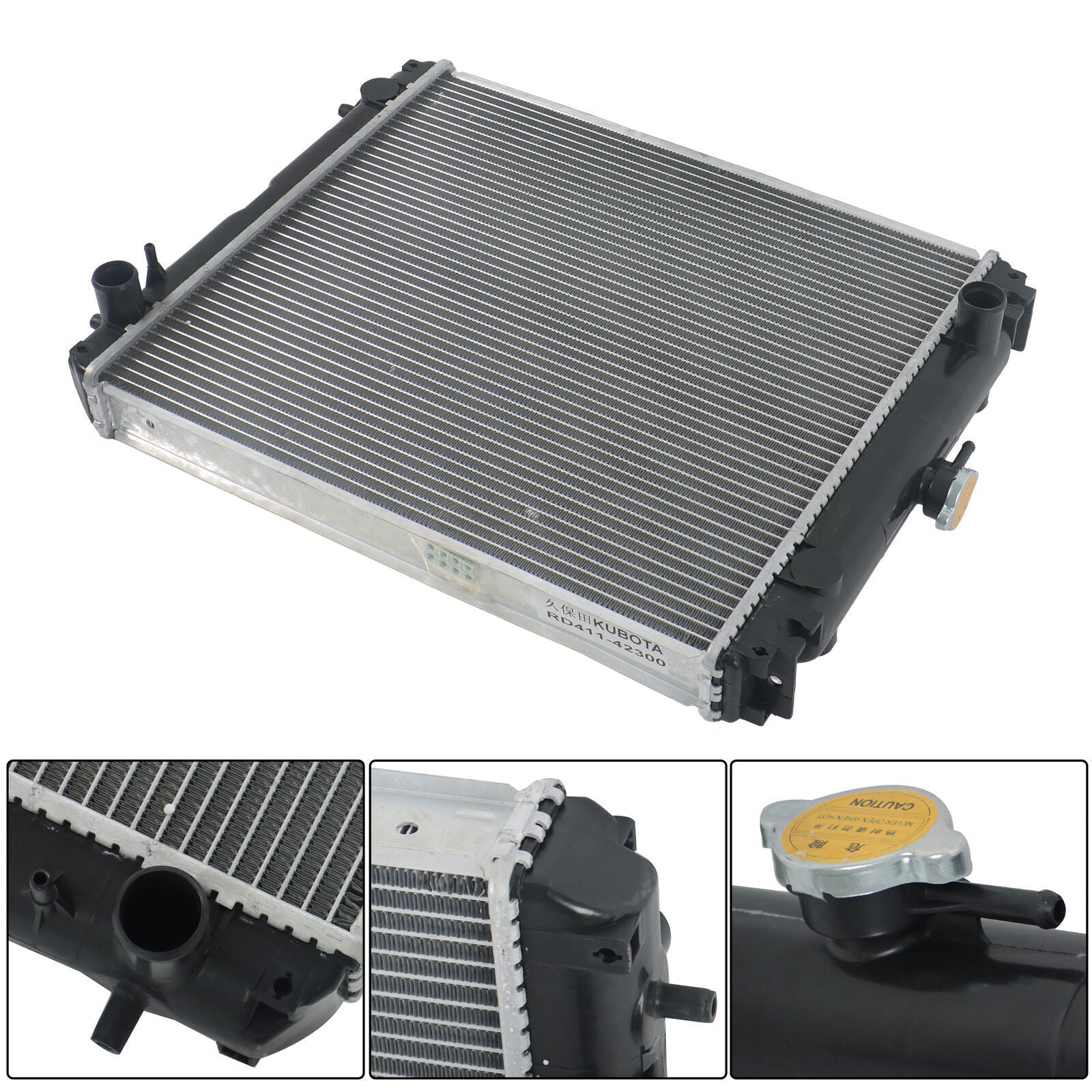 RD411-42300 Radiator For Kubota KX121-3S KX161-3 U50-3 U45-3ST U45-3 Excavator