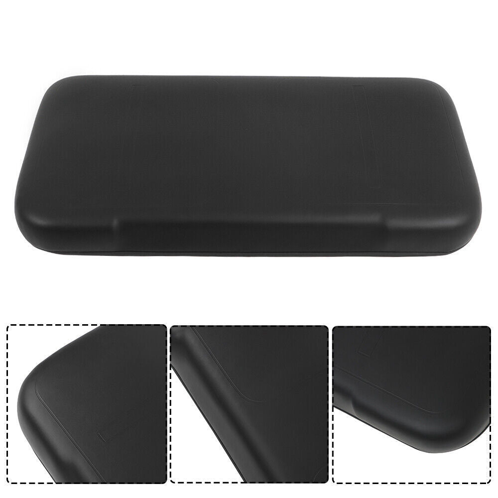 Black Golf Cart Front Seat Cushion w/ Hardware For EZGO Medalist TXT 1994-2013