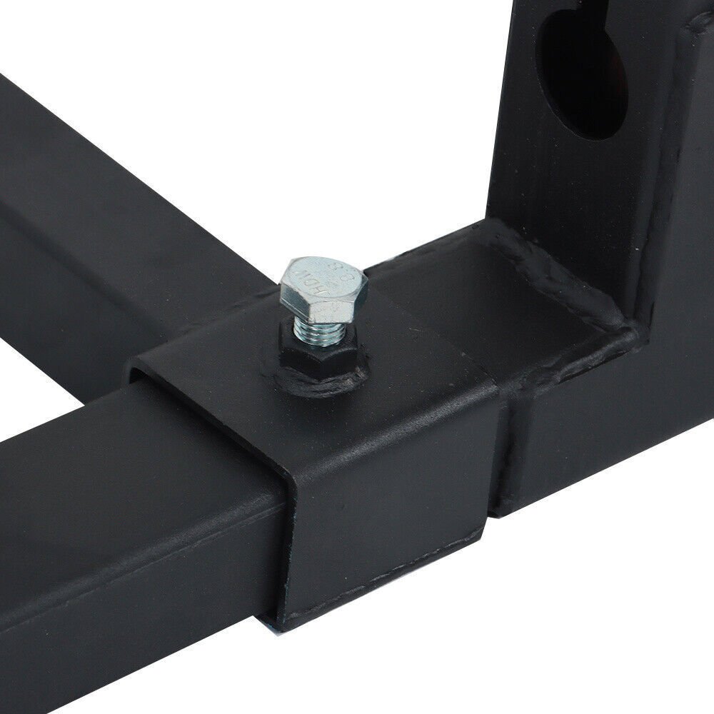 2000lbs Clamp on Pallet Forks Loader Bucket Skidsteer Tractor 60" Universal