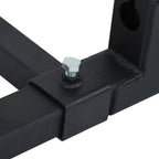 2000lbs Clamp on Pallet Forks Loader Bucket Skidsteer Tractor 60" Universal