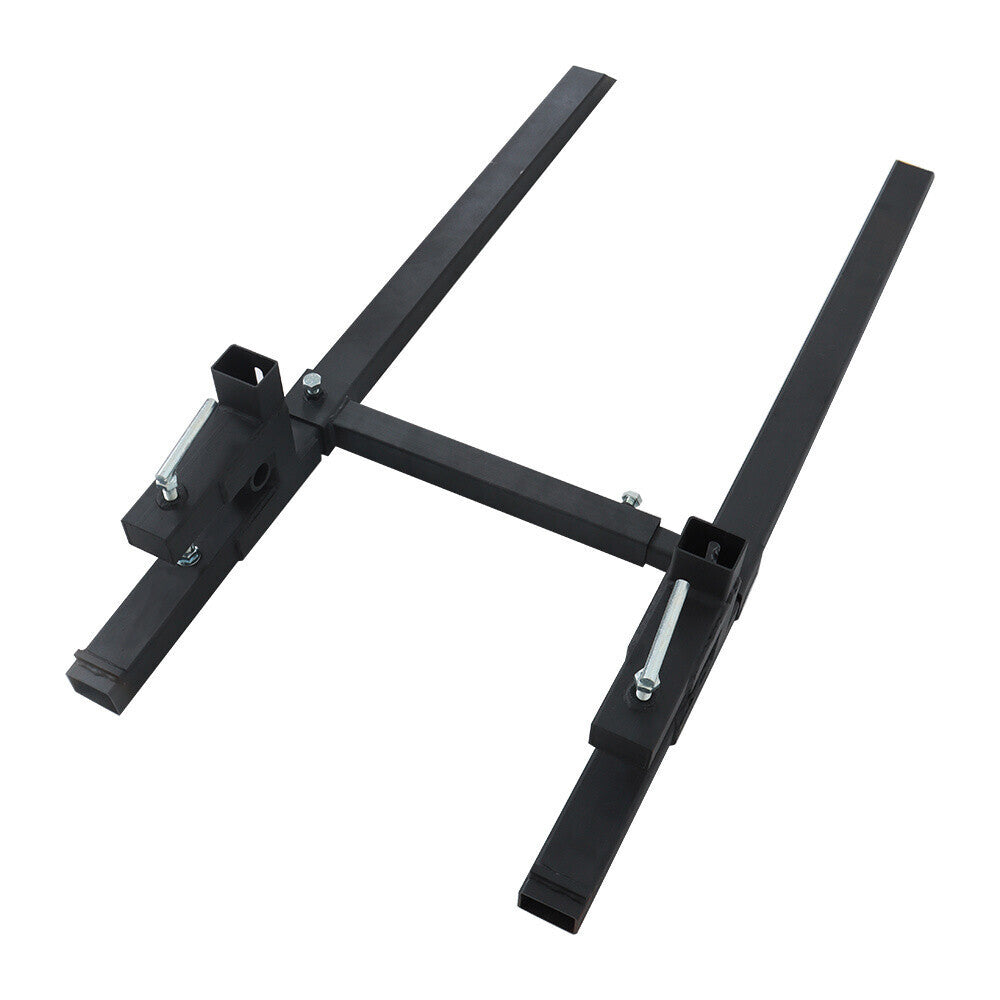 2000lbs Clamp on Pallet Forks Loader Bucket Skidsteer Tractor 60" Universal