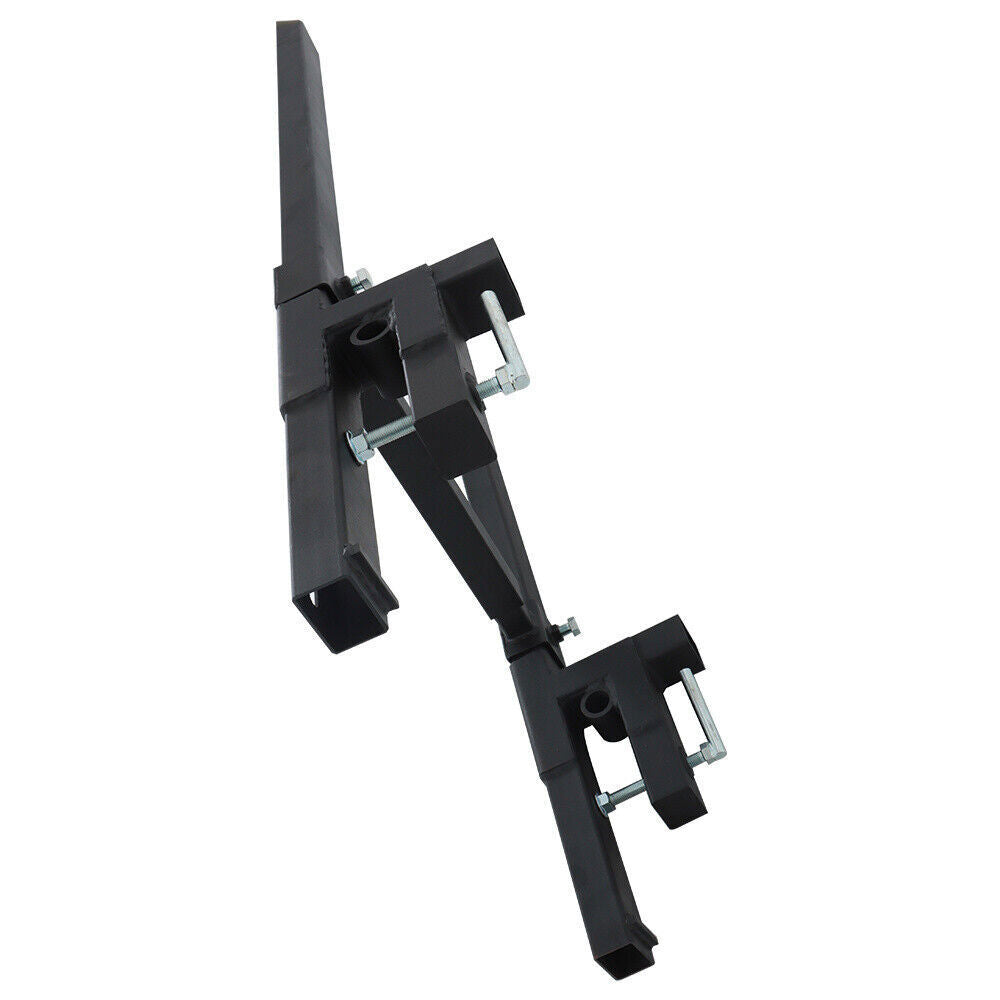 2000lbs Clamp on Pallet Forks Loader Bucket Skidsteer Tractor 60" Universal