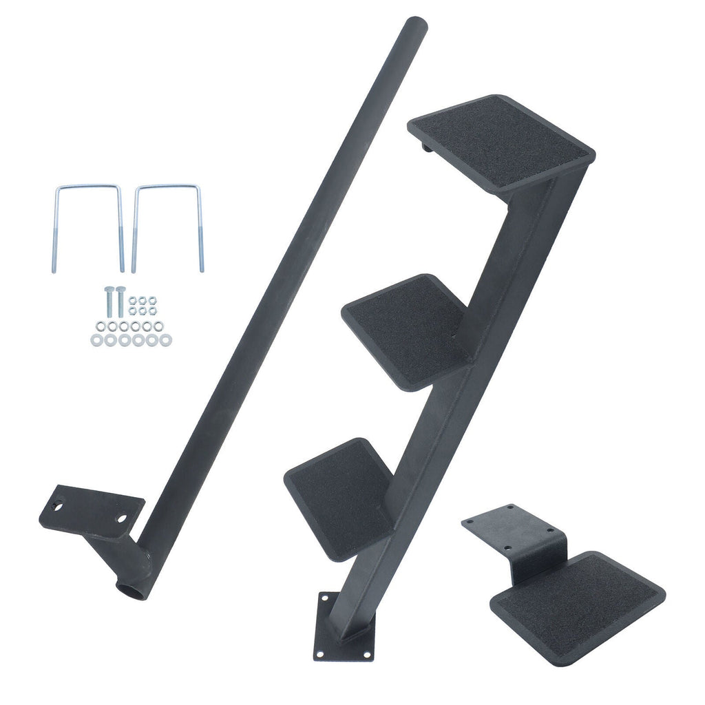 Boat Step Deep ''V'' Boat Trailer Steps Heavy Duty Boat Steps with Handle