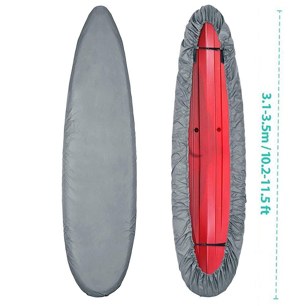 fit for 3.1~3.5m/10.2ft~11.4ft Kayak Cover Canoe Cover Waterproof UV Resistant