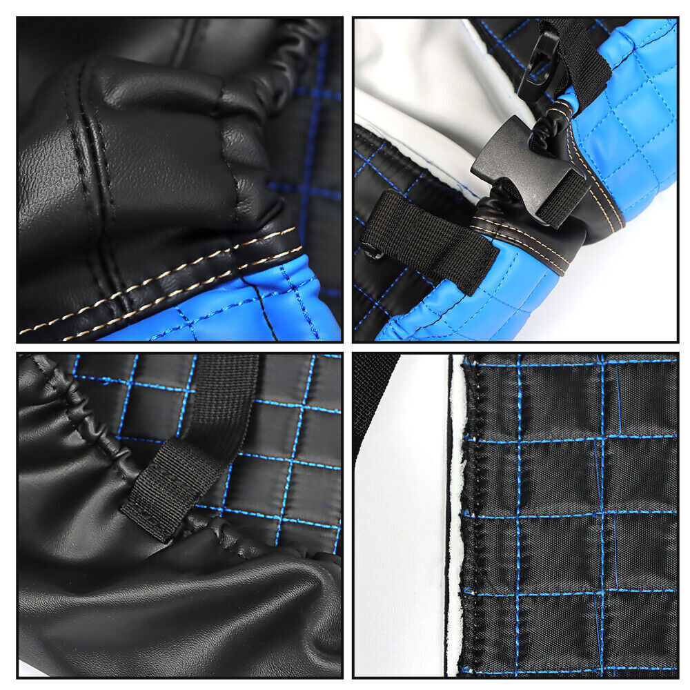 Blue Front And Rear Seat Covers Set For Club Car Precedent 2004-Up Golf Carts