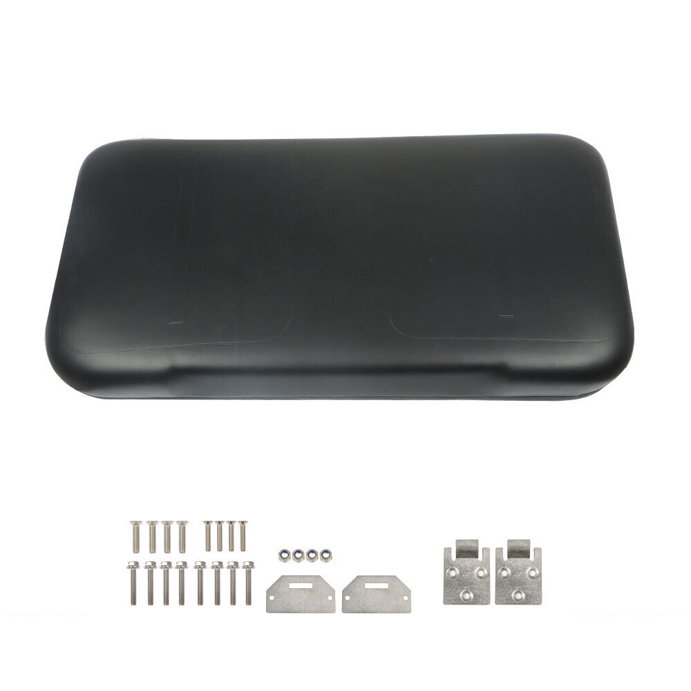 Front Seat Bottom Black Golf Cart For EZGO Medalist TXT 1994-2013 Hardware Incl.