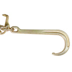 V-Chain Bridle w/15" Large J Hooks,T- Hook&J-Hook w/ Grab Hooks 3' 5/16" G70 New
