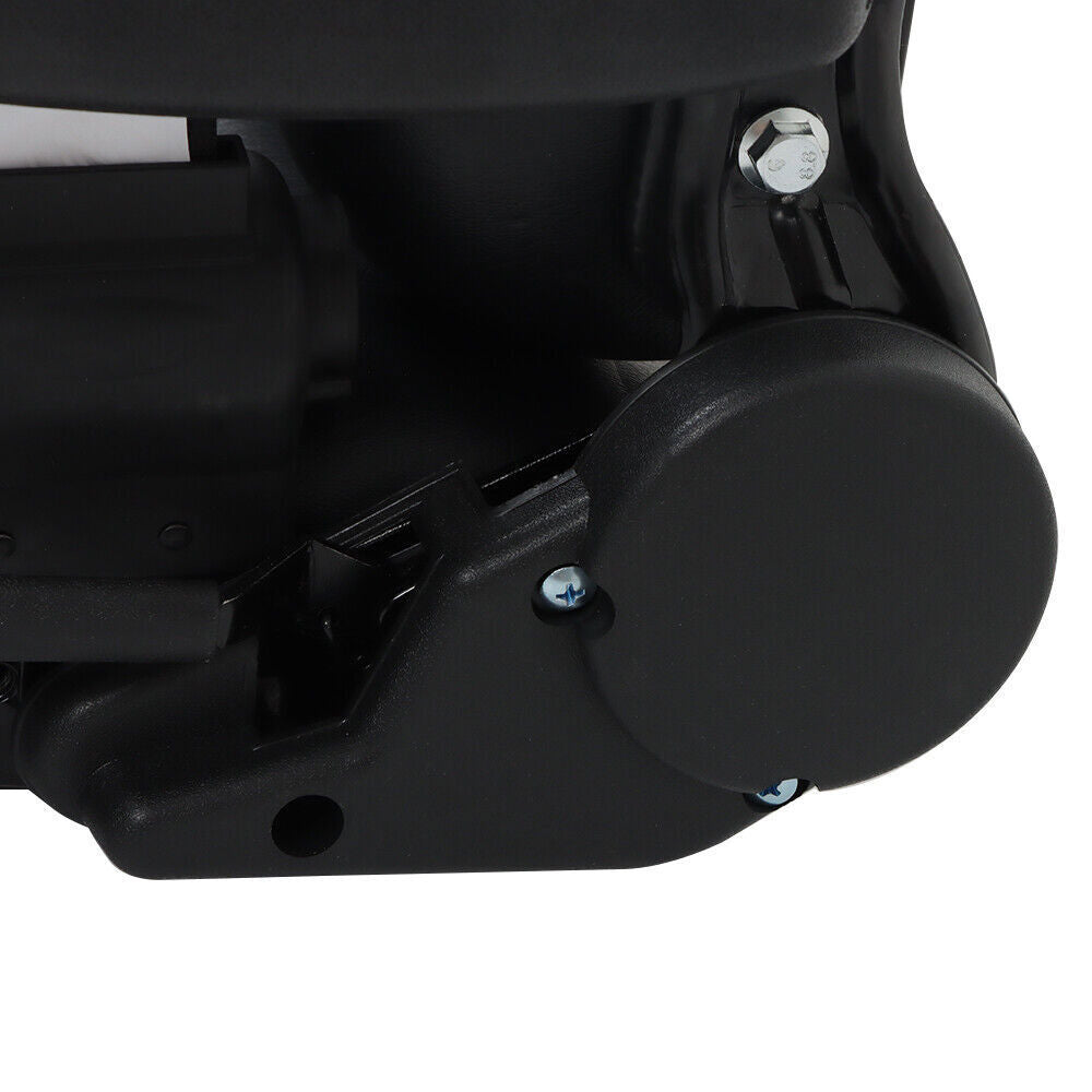 Forklift Seat PVC Universal Adjustable Backrest Tractor Seat Safety Belt Armrest