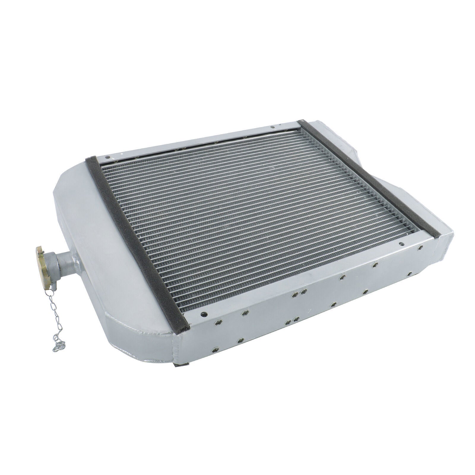 8N8005 86551430 2 low Full Aluminum Radiator For Ford Tractor 2N 8N 9N Model