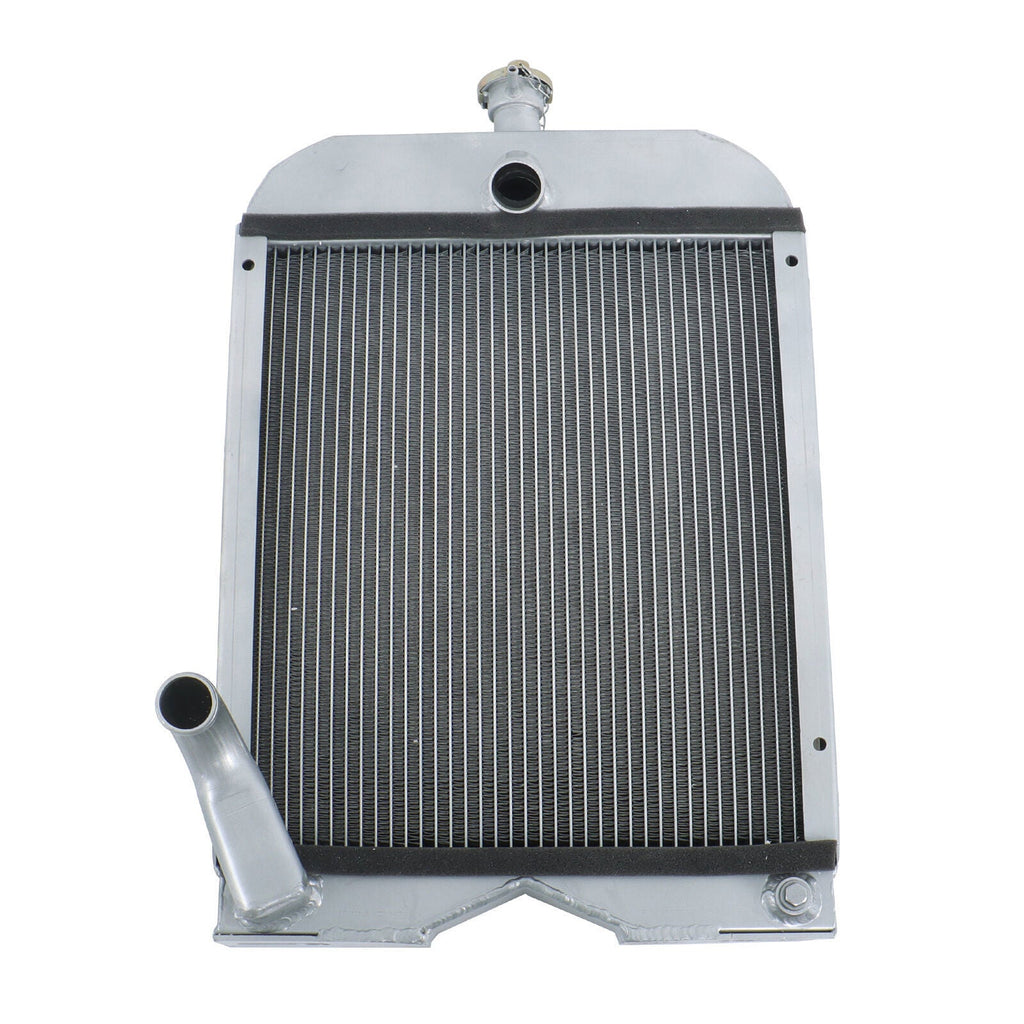 8N8005 86551430 2 low Full Aluminum Radiator For Ford Tractor 2N 8N 9N Model