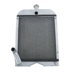 8N8005 86551430 2 low Full Aluminum Radiator For Ford Tractor 2N 8N 9N Model