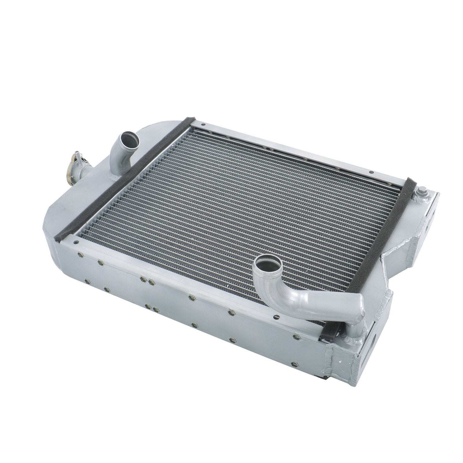 8N8005 86551430 2 low Full Aluminum Radiator For Ford Tractor 2N 8N 9N Model