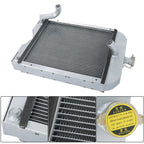 8N8005 86551430 2 low Full Aluminum Radiator For Ford Tractor 2N 8N 9N Model