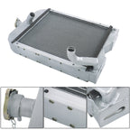 8N8005 86551430 2 low Full Aluminum Radiator For Ford Tractor 2N 8N 9N Model
