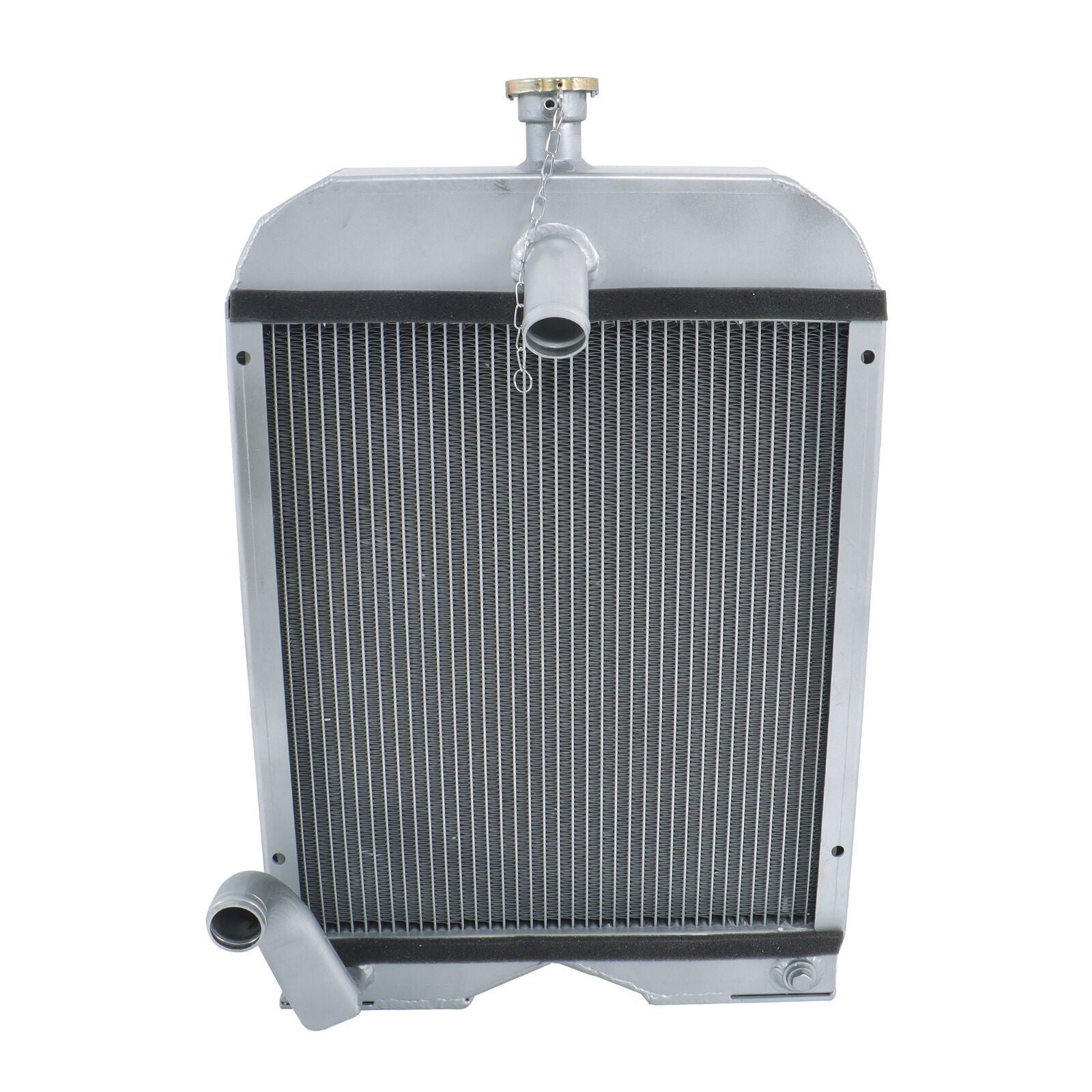 8N8005 86551430 2 low Full Aluminum Radiator For Ford Tractor 2N 8N 9N Model