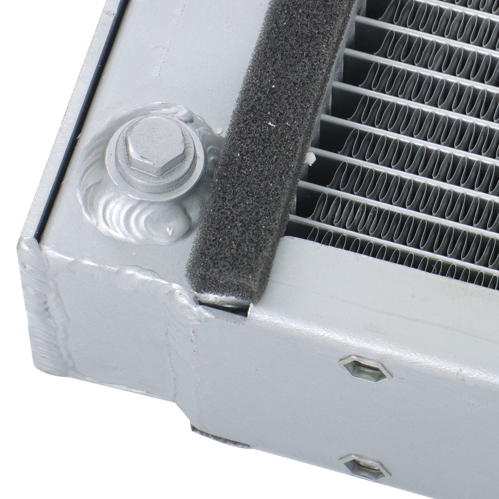 8N8005 86551430 2 low Full Aluminum Radiator For Ford Tractor 2N 8N 9N Model